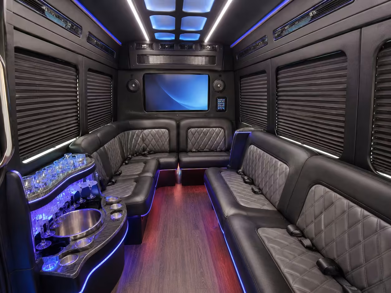 sprinter limo interior