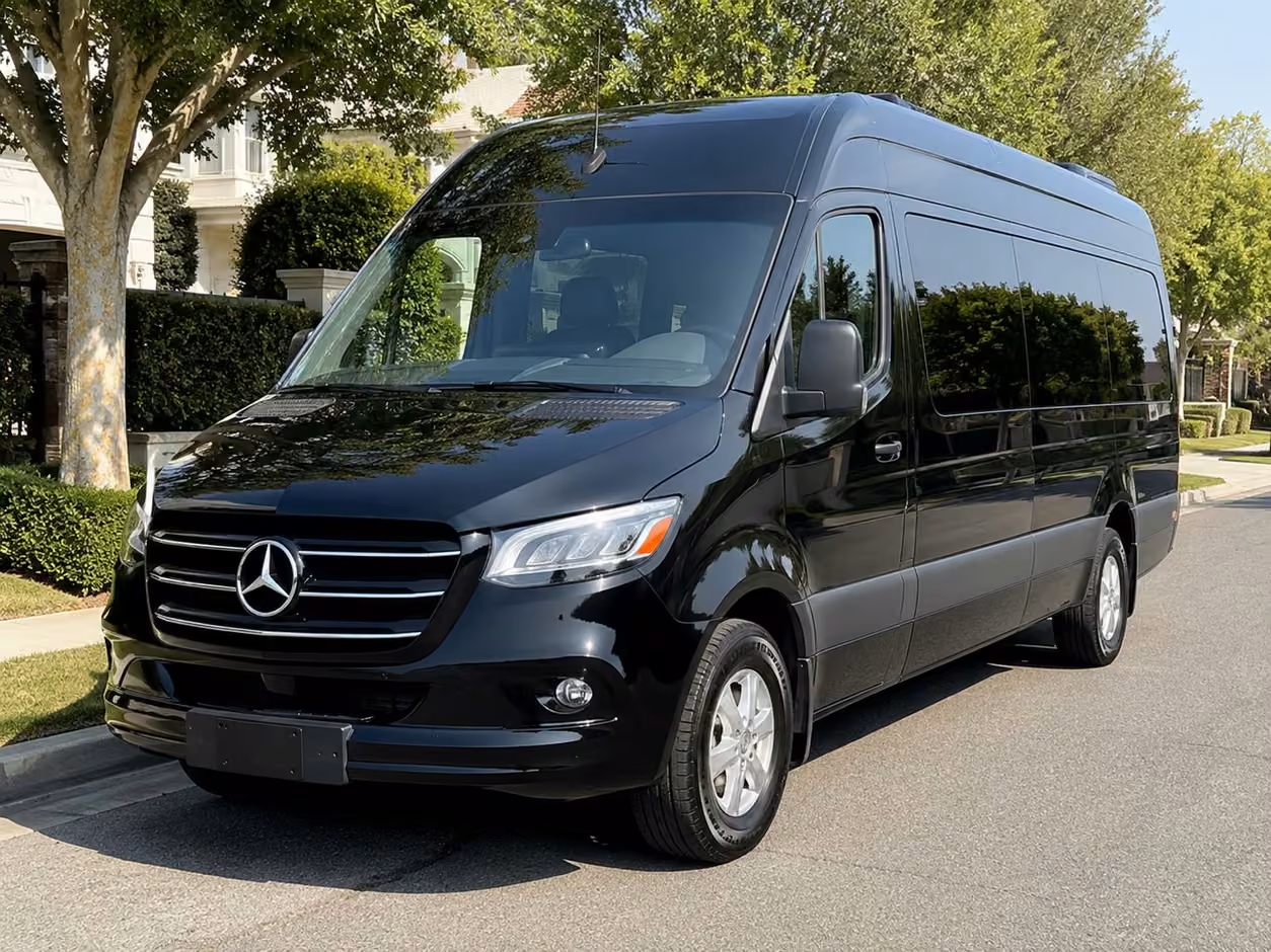 sprinter van rental with driver